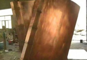 沙坪壩鑄銅書籍供應,街景小品,銅書籍雕塑廠家優價